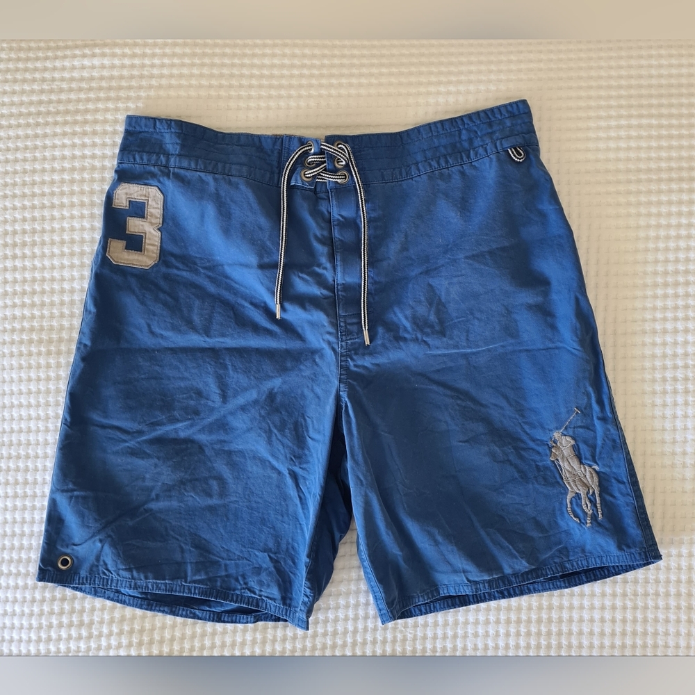 Polo swim trunks